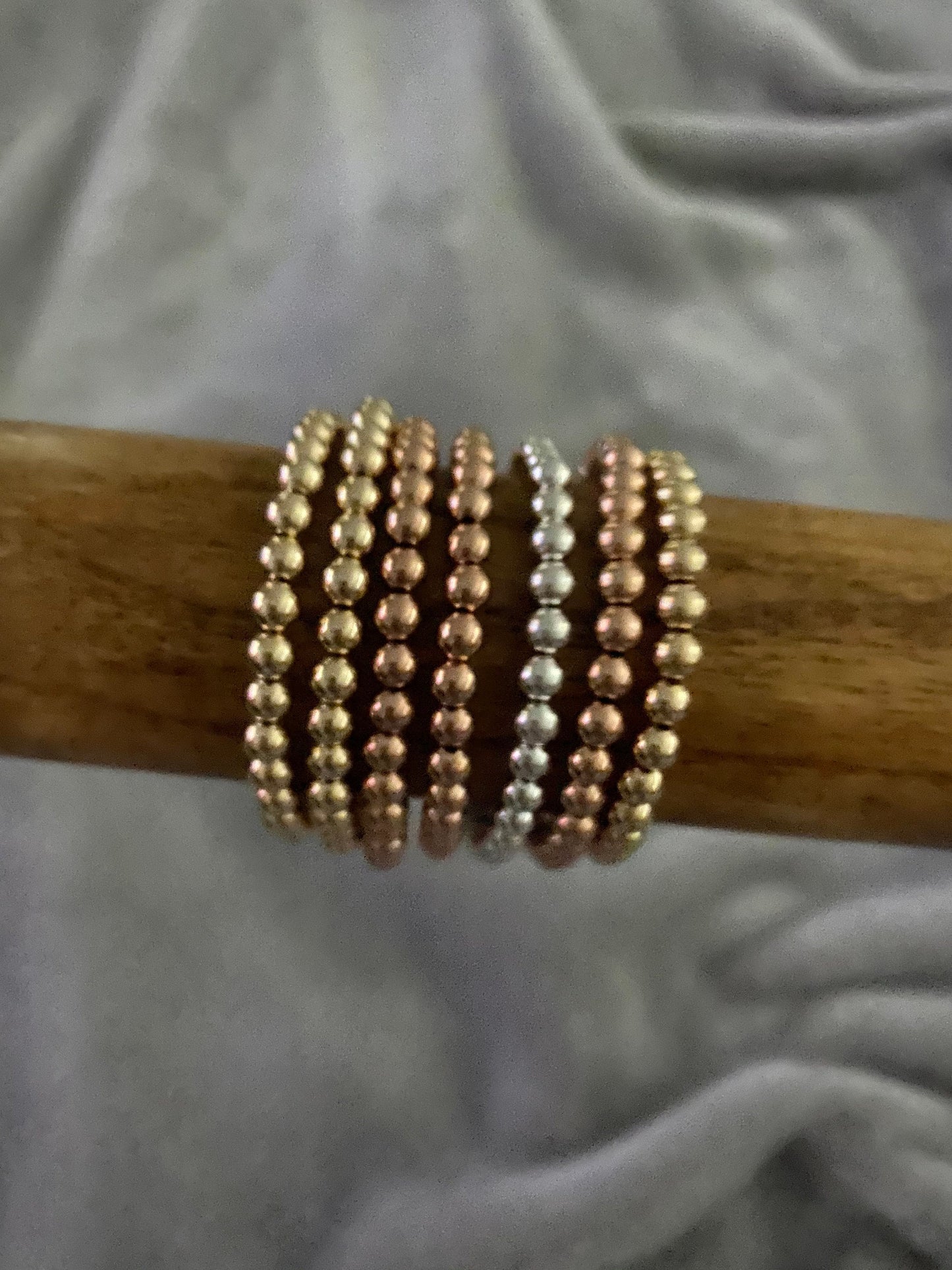 5mm hand made beaded bracelets