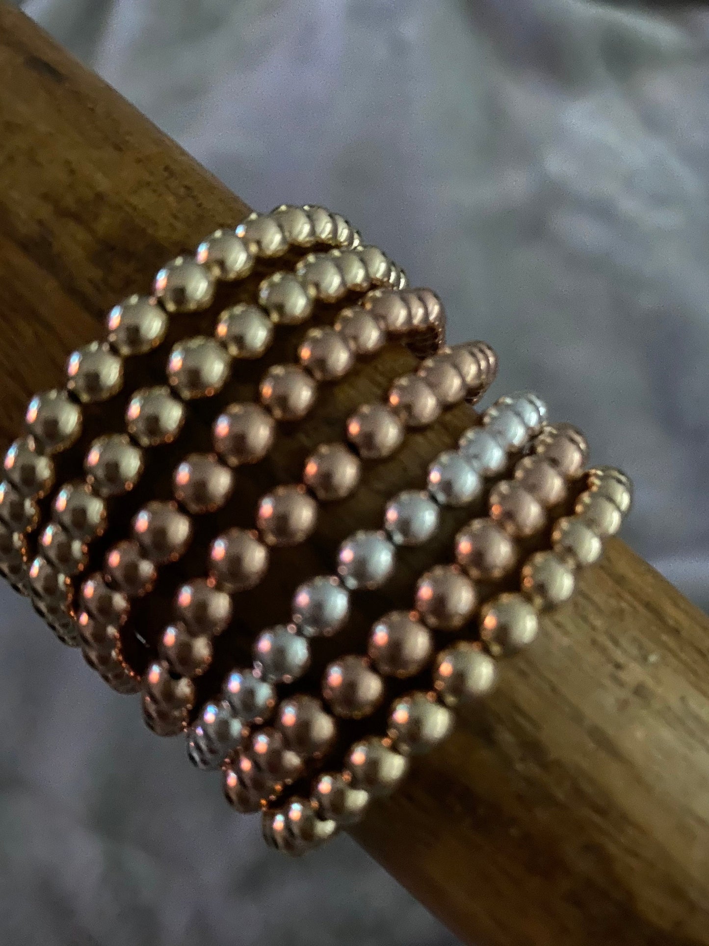 5mm hand made beaded bracelets