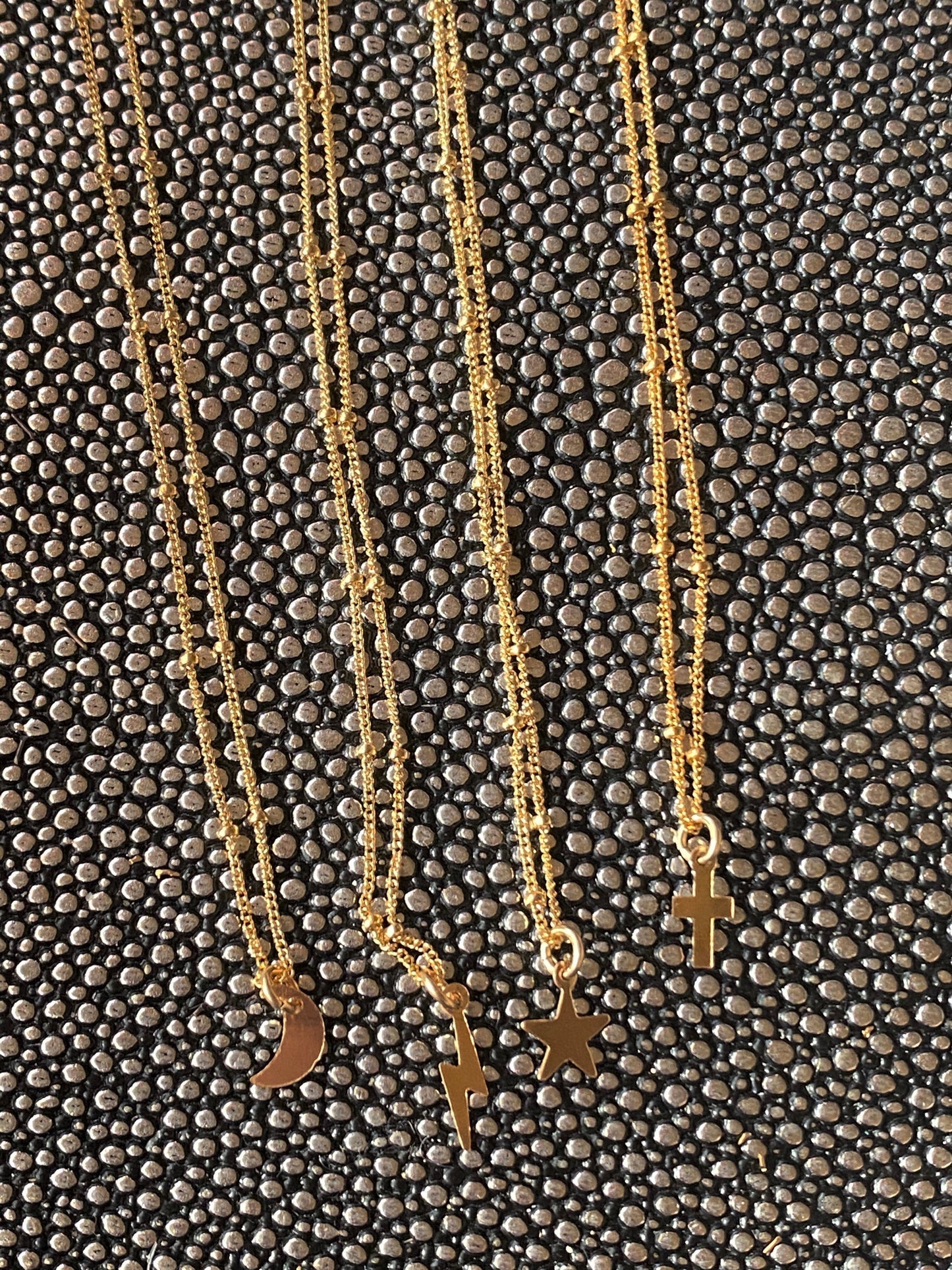 Dainty charm necklace