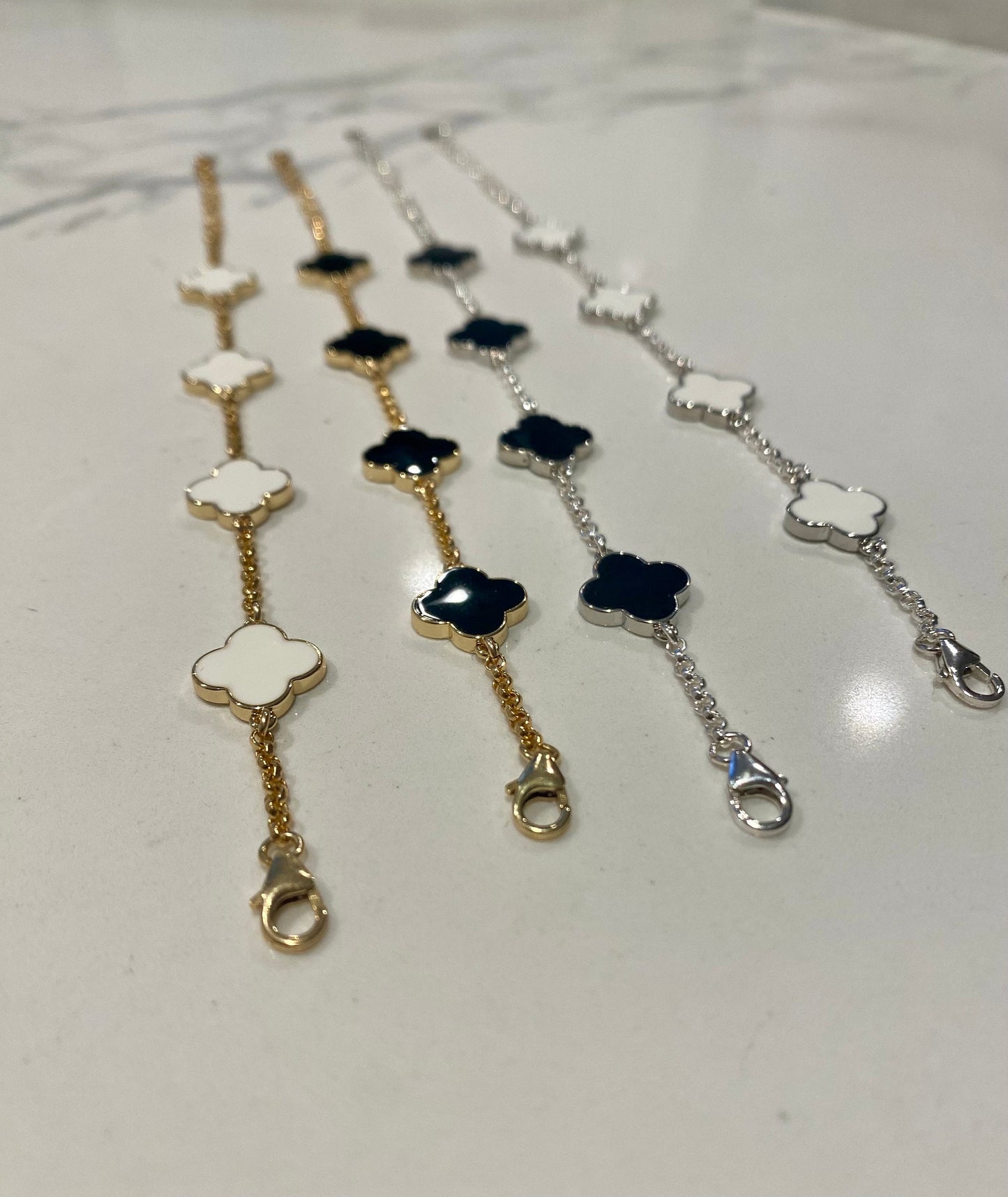 4 Clover link bracelet