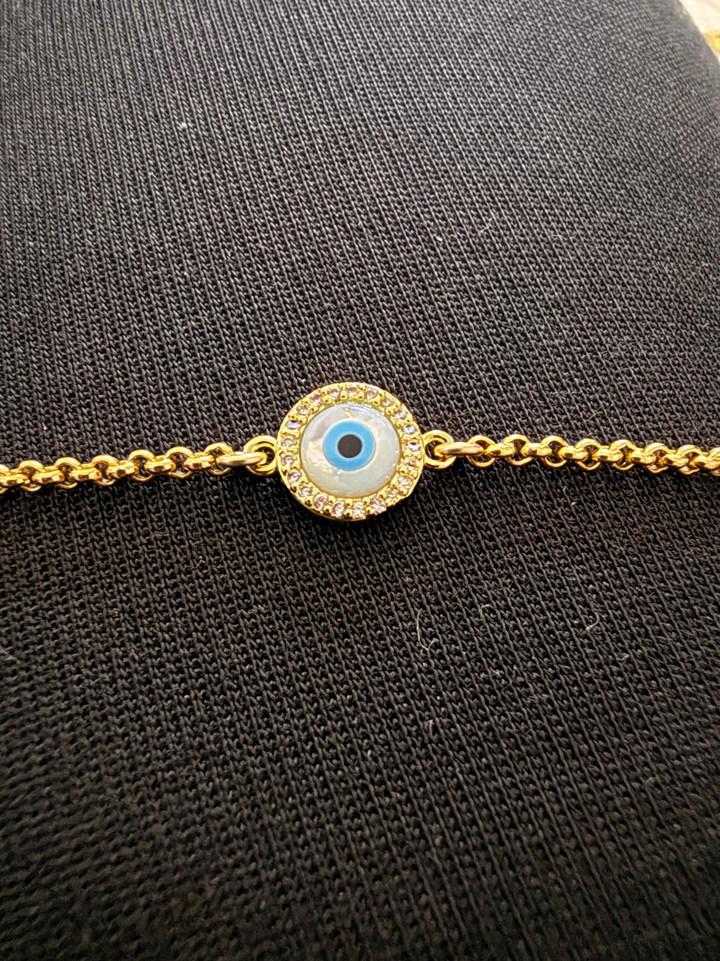 Evil eye bracelet