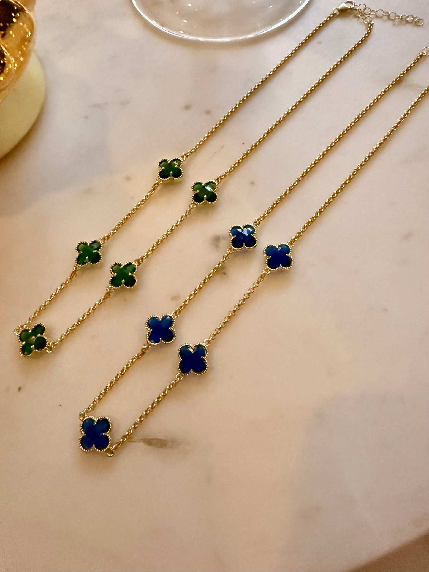 5 clover adjustable choker