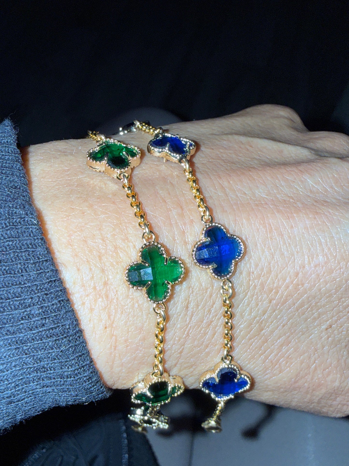 4 clover bracelet