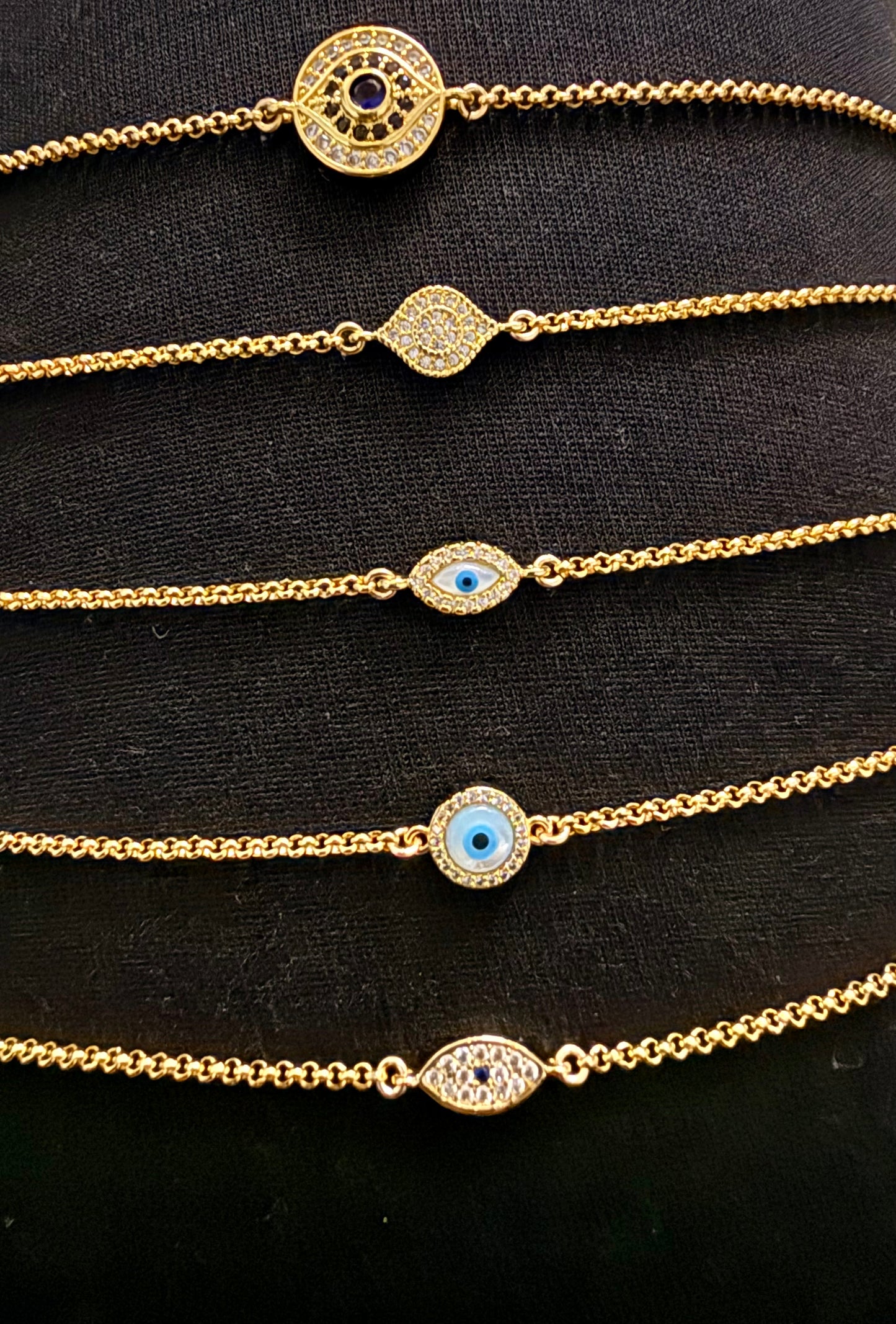 Evil eye bracelet