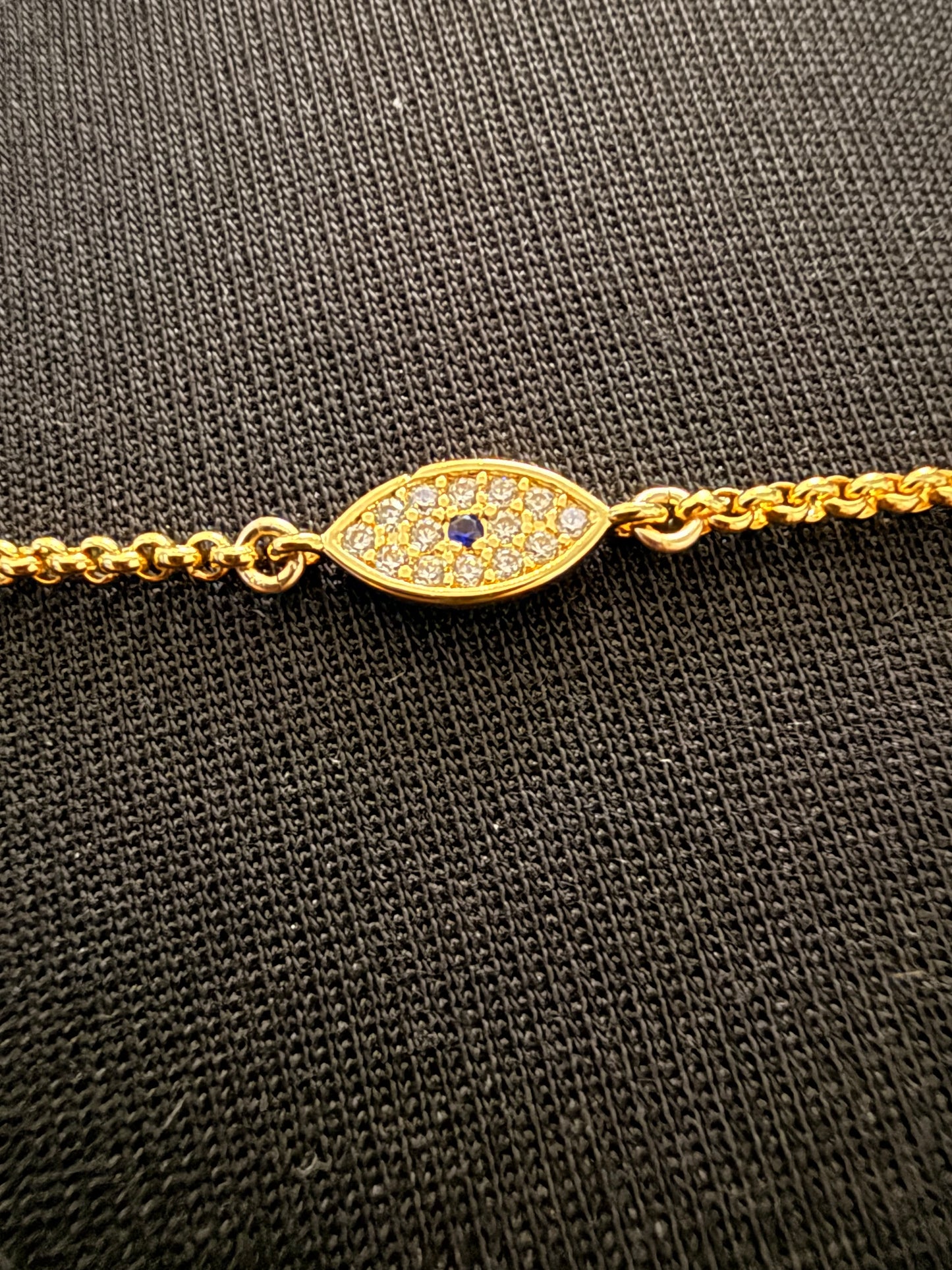 Evil eye bracelet