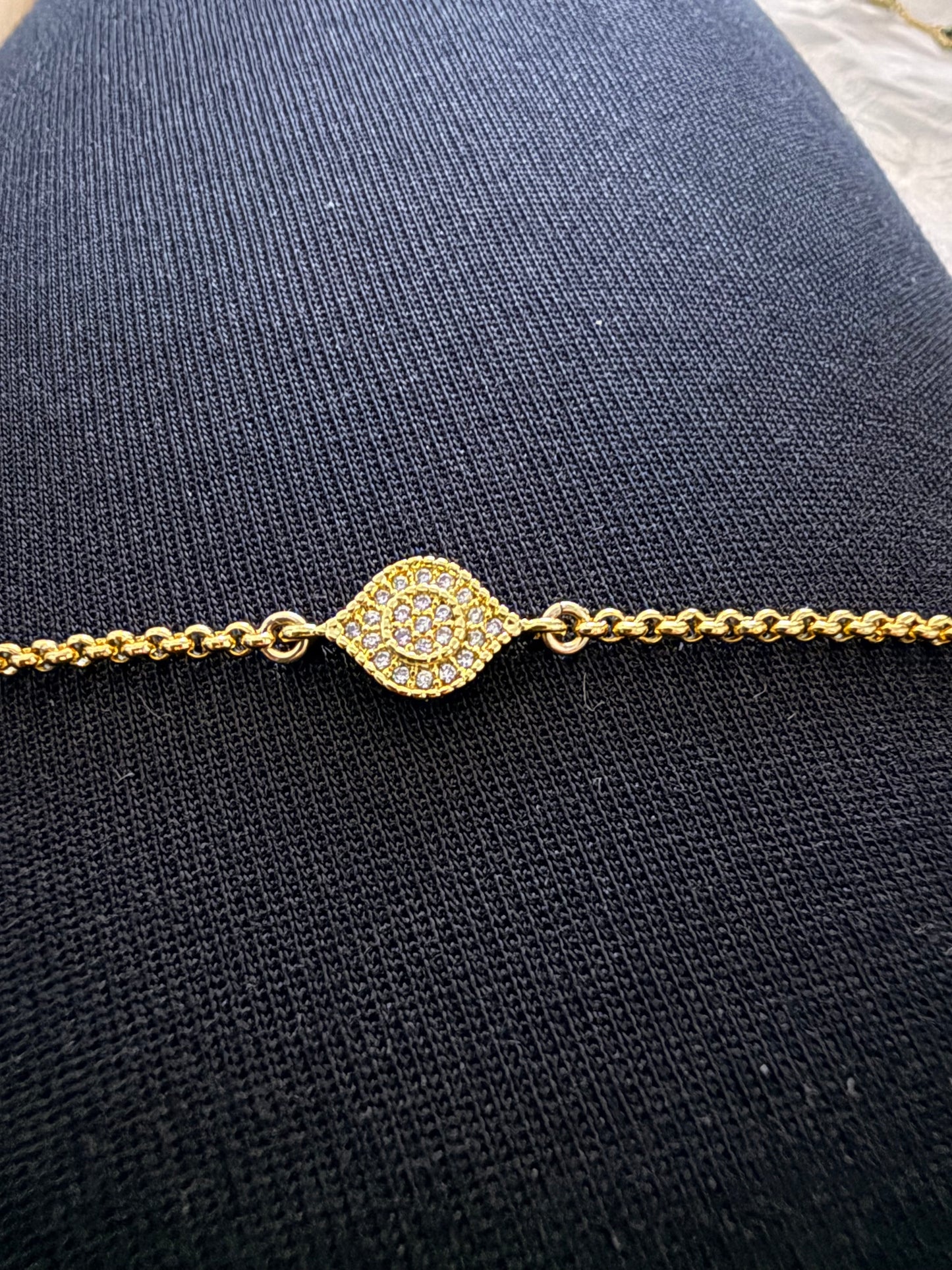 Evil eye bracelet