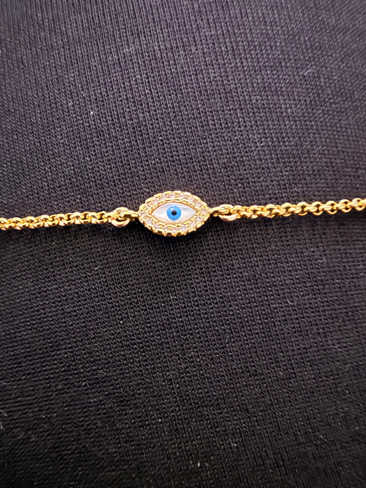 Evil eye bracelet