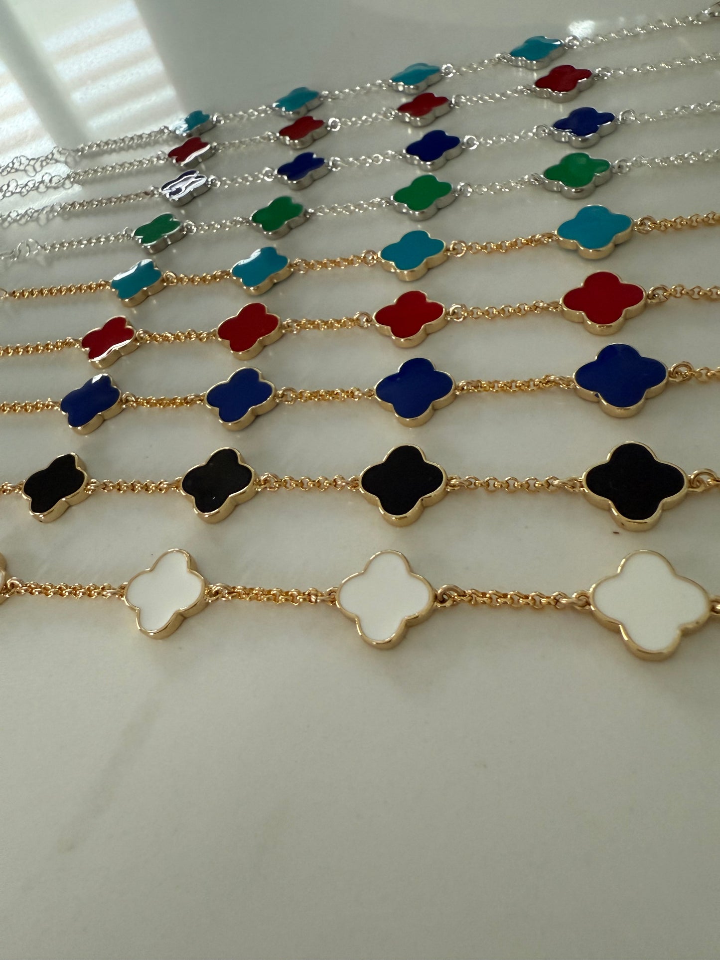 4 Clover link bracelet