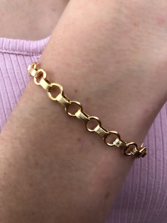 Chain link bracelet