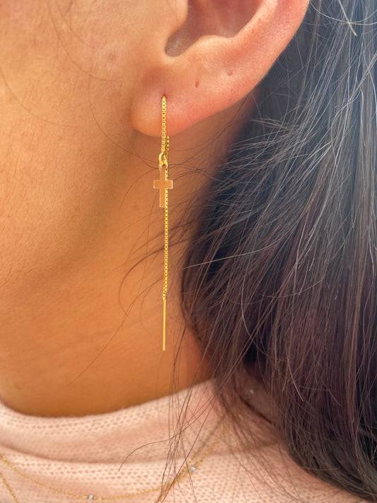 Dainty Threader earrings