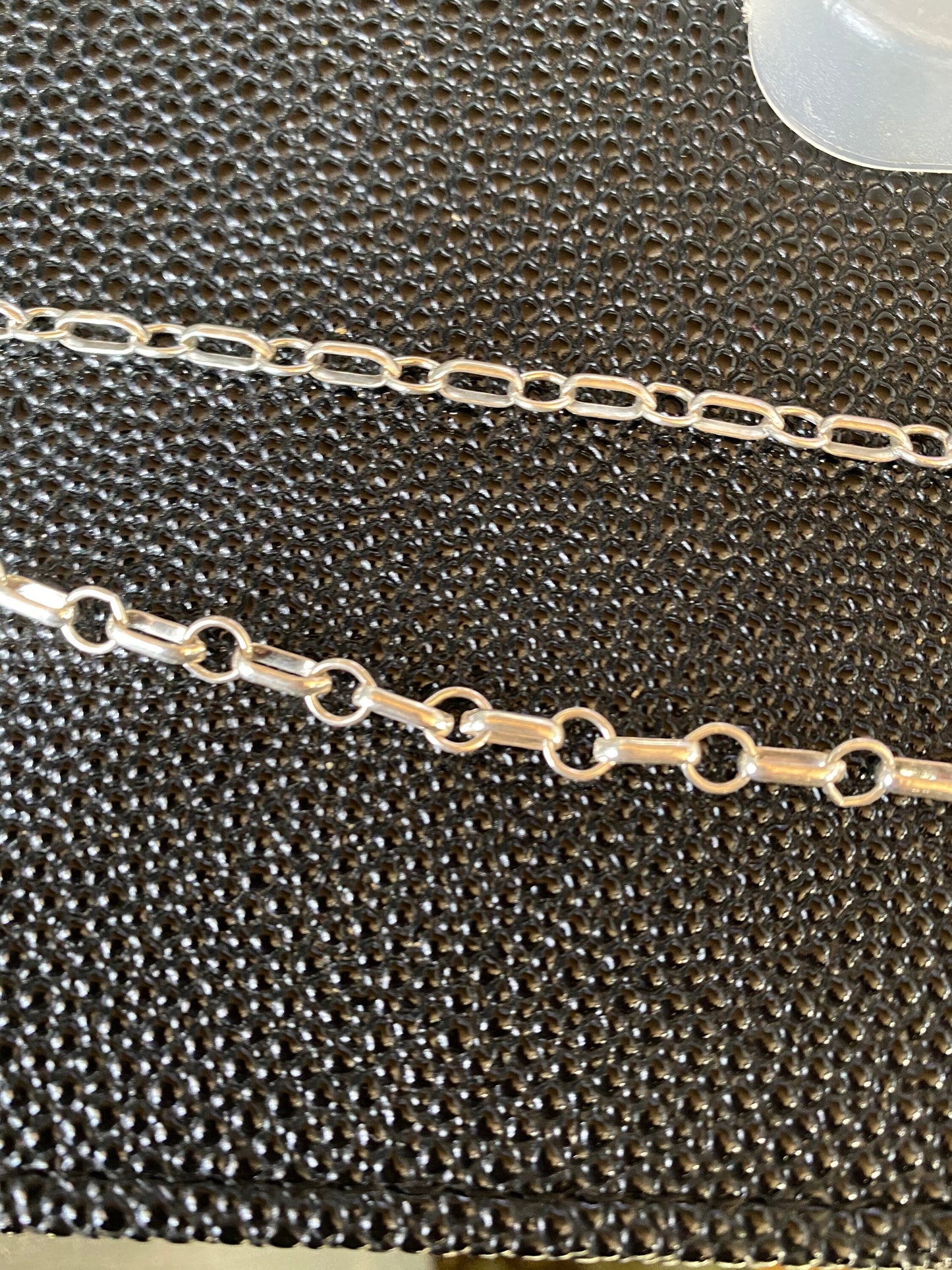 Sterling silver or gold filled link chain necklace